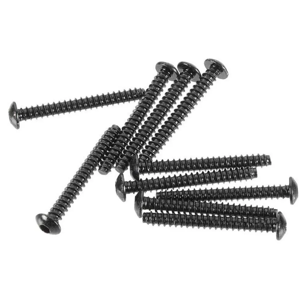 AXA440 - Hex Socket Tapping Button Head Noir M3x25m - Axial