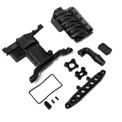 Axial - SCX6 - Front Servo Mount/Engine Cover/Seals - Axial
