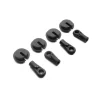 Axial - SCX6 - Shock End & Spring Cup (4) - Axial