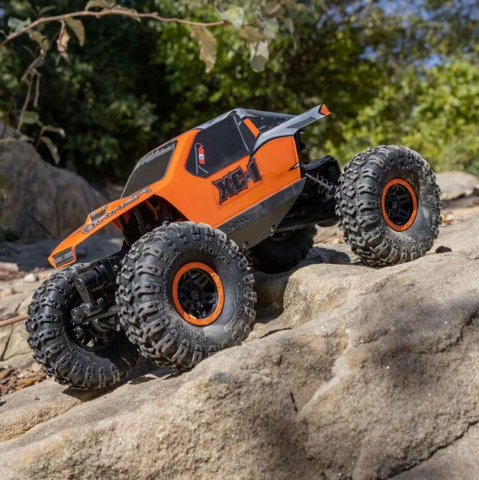 Axial AX24 XC-1 4WS 1:24 Crawler Brushed RTR Orange - Axial