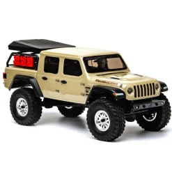 AXIAL SCX24 Jeep JT Gladiator 1:24 4WD Rock Crawler Brushed RTR Beige - Axial