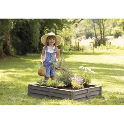 Bac à sable 2 en 1 Square Garden - Smoby