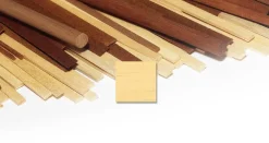 Baguette Ronde 1m Ramín blanc 10mm - x2 pieces - OCCRE - OCCRE