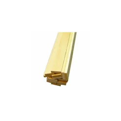 Baguettes en bois x 7 : Tilleul 1,5 x 5 x 1000 mm - Disarmodel