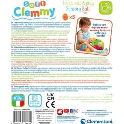 Balle sensorielle Clemmy - Clementoni