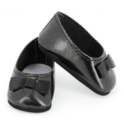 Ballerines noires pour poupées de 39 à 48 cm - Petitcollin