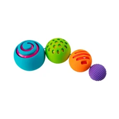 Balles texturées à emboîter : Oombeeball - Fat Brain Toys