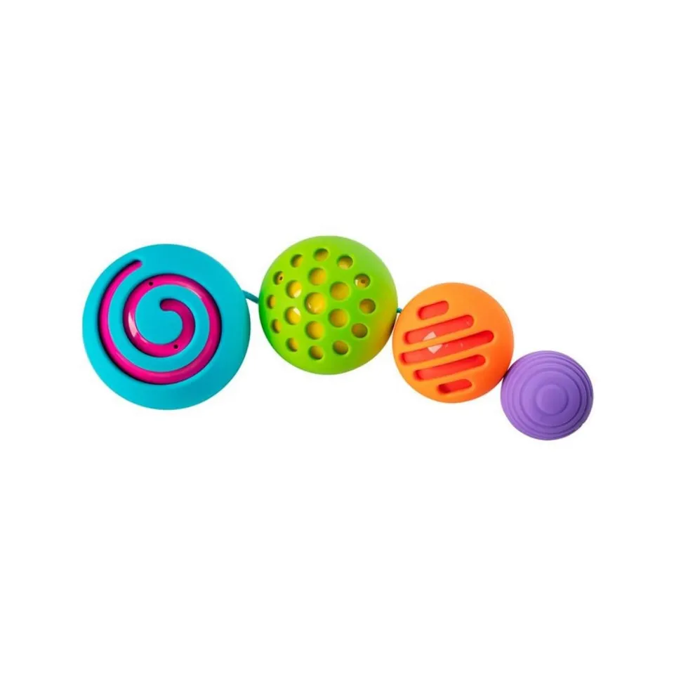 Balles texturées à emboîter : Oombeeball - Fat Brain Toys