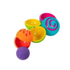 Balles texturées à emboîter : Oombeeball - Fat Brain Toys