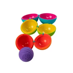 Balles texturées à emboîter : Oombeeball - Fat Brain Toys