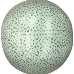 Ballon De Plage - Léopard Vert - Swim Essentials