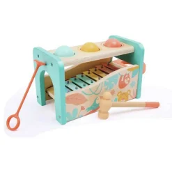 Banc à marteler avec xylophone en bois - Hape