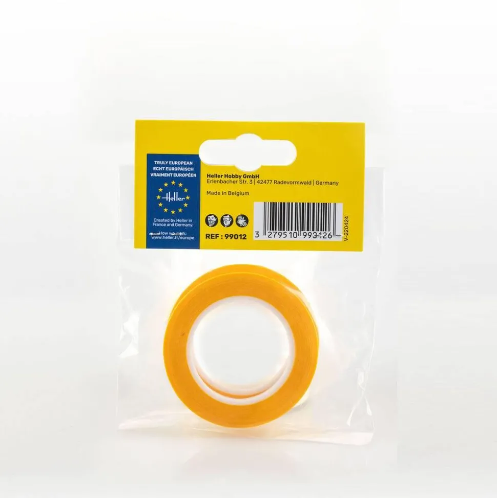 Bande de masquage 6 mm x 18 m (2 pièces) - Heller