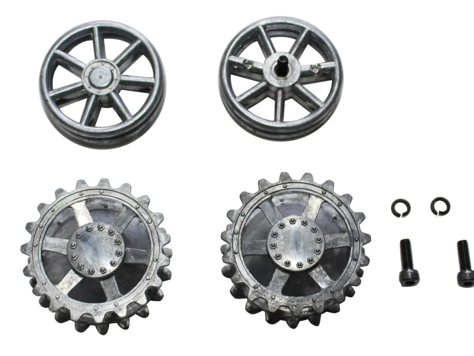 BARBOTINS METAL PANTHER IV AUSF F1 & F2 1/16 - Heng-Long - Heng-Long