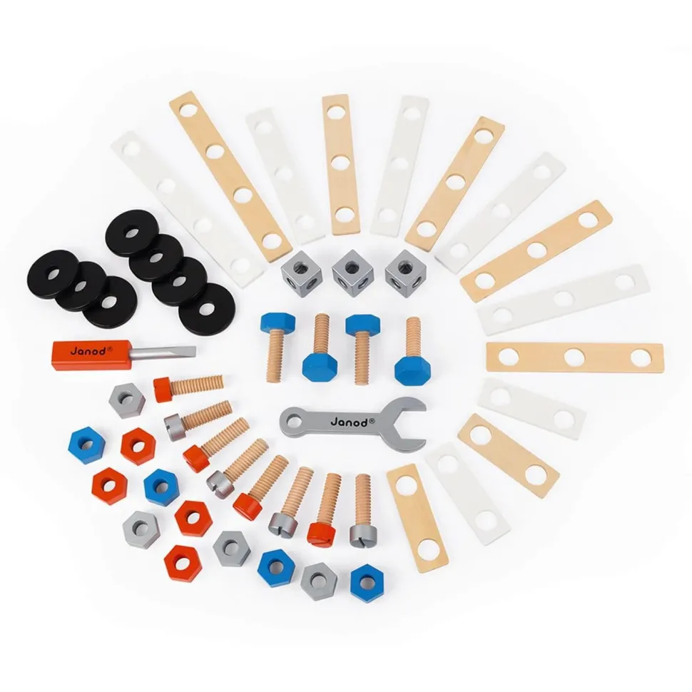 Baril Brico'Kids 50 pièces - Janod