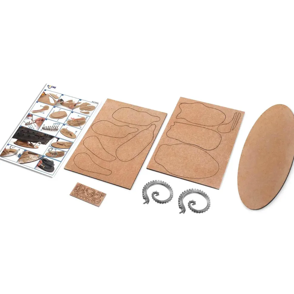 Base pour maquette bateau en bois du Flying Dutchman - OCCRE