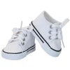 Baskets blanches pour poupée 36 cm - Petitcollin