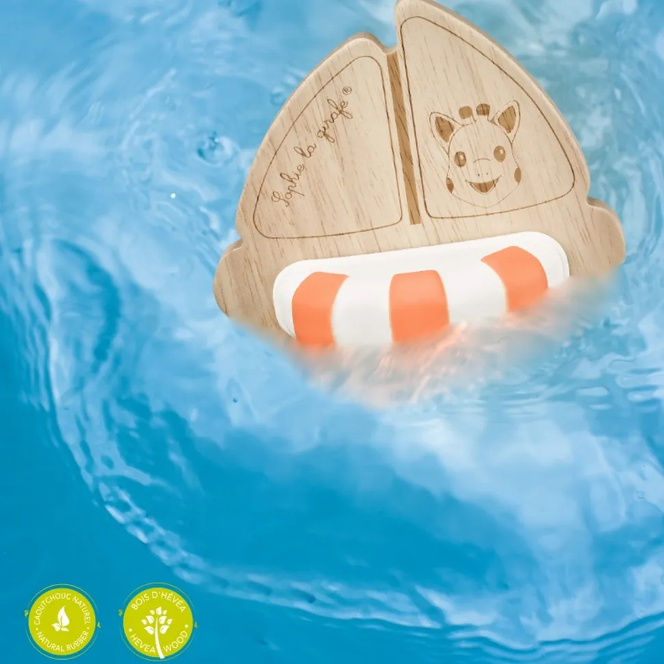 Bateau en bois So'pure Sophie la girafe - Vulli