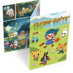 BD à créer : Décalcomanies : Flying Sofye - Djeco