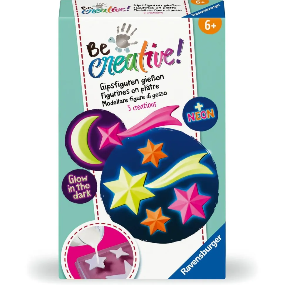 Be Creative Mini : Platre phosphorescent - Ravensburger