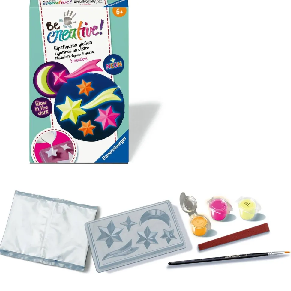 Be Creative Mini : Platre phosphorescent - Ravensburger