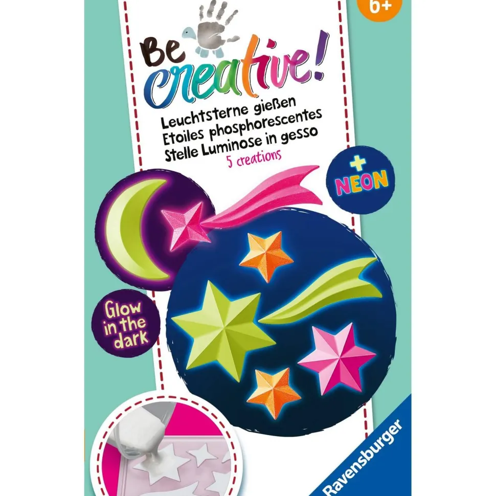 Be Creative Mini : Platre phosphorescent - Ravensburger