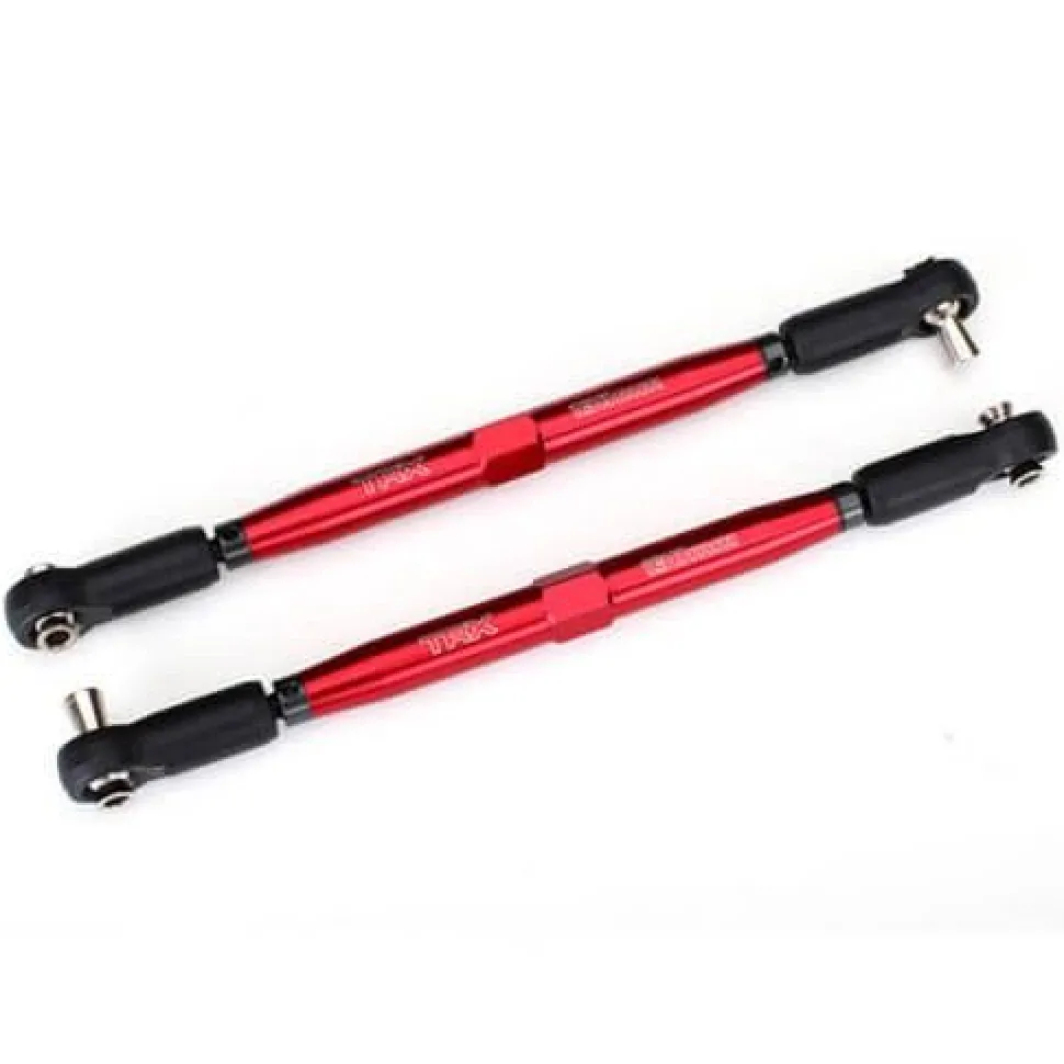 Biellettes Alu 7075-T6 Anodisees Rouge 157Mm (2) - Traxxas - Traxxas