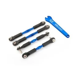Biellettes De Carrossage Alu Bleues Av/Arr 39/49Mm (2) A Pas Inverse - Traxxas