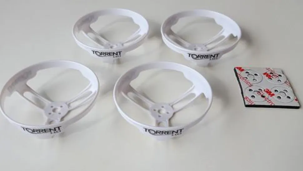 Blade Torrent 110 FPV - Protège Hélice (x4) - Blanc - Blade