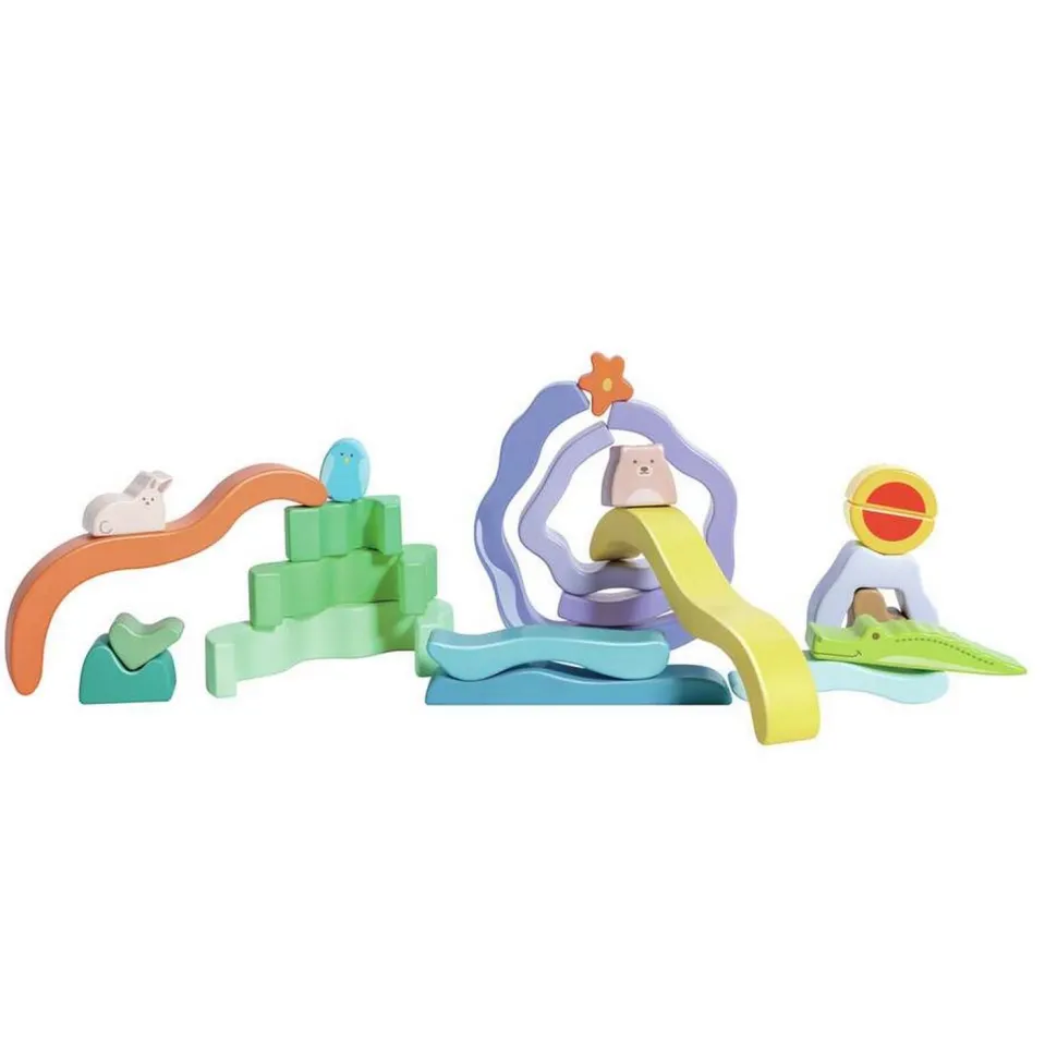 Blocs à empiler - nature et animaux - Hape