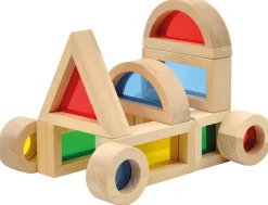 Blocs arc en ciel, set de 24 pces - Eduplay