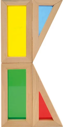 Blocs arc en ciel, set de 24 pces - Eduplay