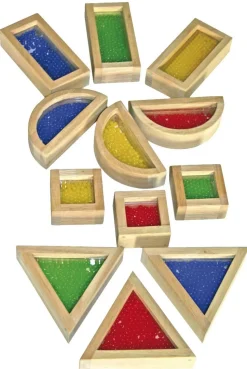 Blocs avec perles, set de 16 pces - Eduplay