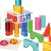Blocs de construction géométriques en acrylique 32 pcs - Eduplay