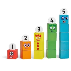Blocs en bois - Numberblocks® de 1 à 5 - Learning Resources