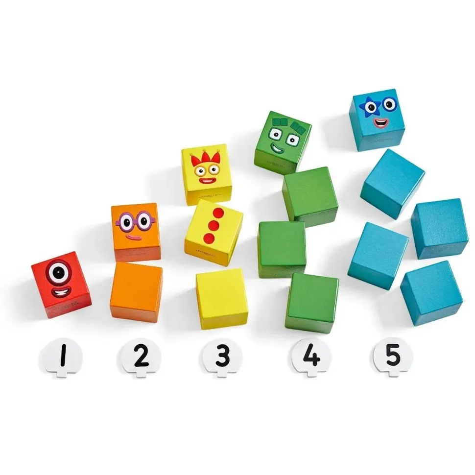 Blocs en bois - Numberblocks® de 1 à 5 - Learning Resources