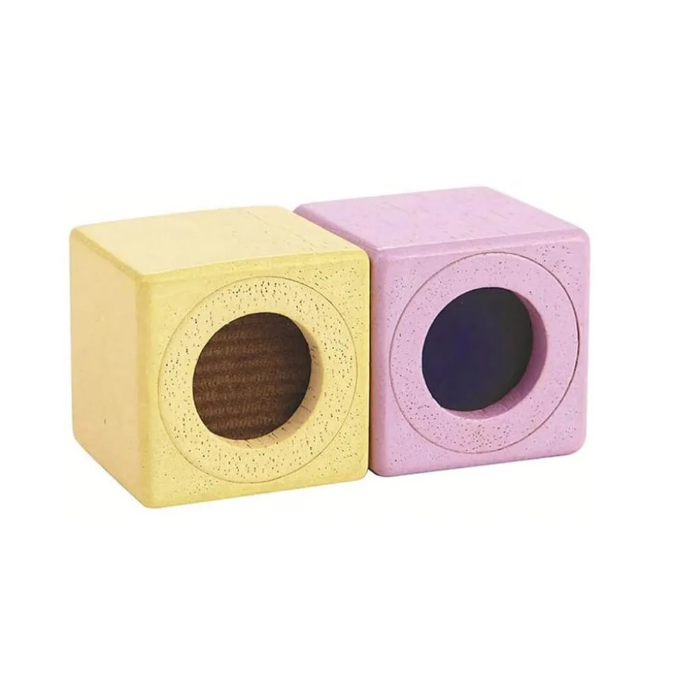 Blocs sensoriels pastel - Plan Toys