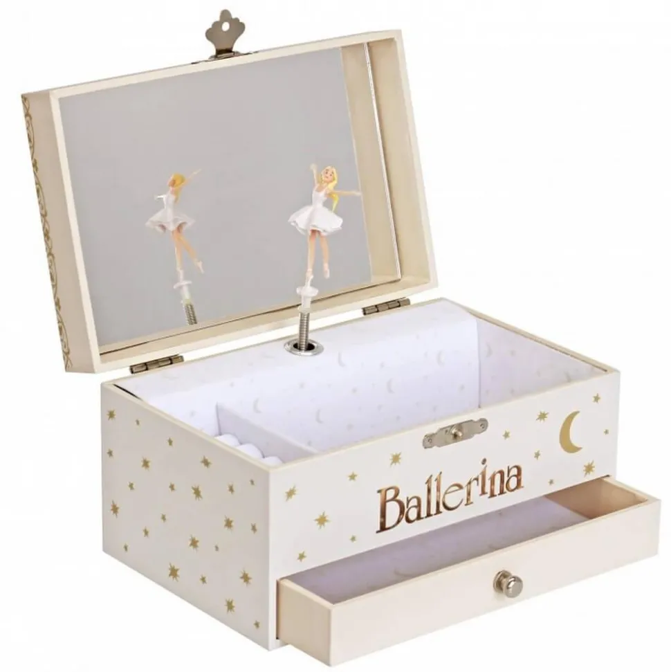 Boite à Bijoux Musicale Phosphorescente Ballerina - Trousselier