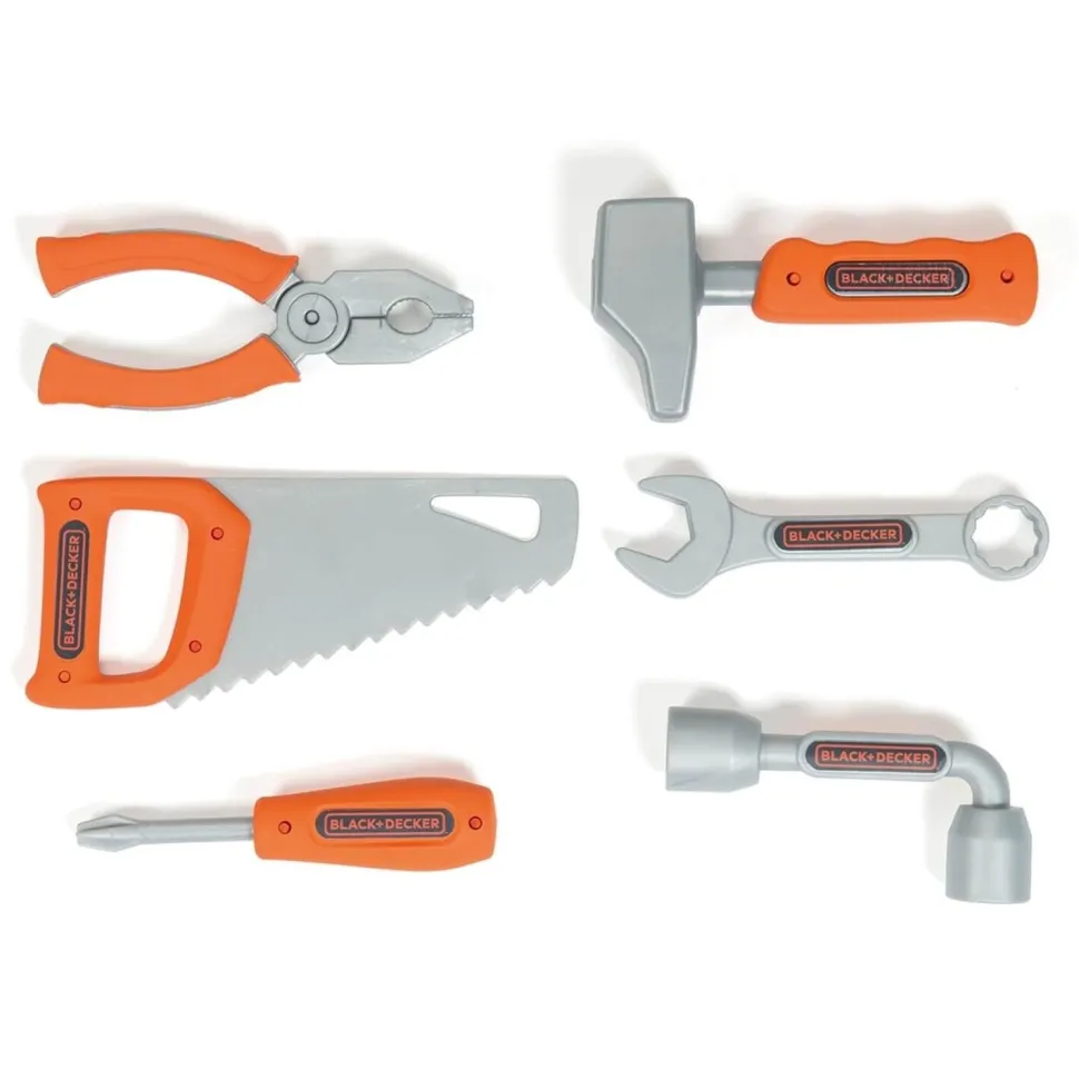 Boite à Outils : Black & Decker avec 6 outils - Smoby