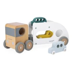 Bolid - Camion Porte-Autos Avec 3 Vehicules - Janod