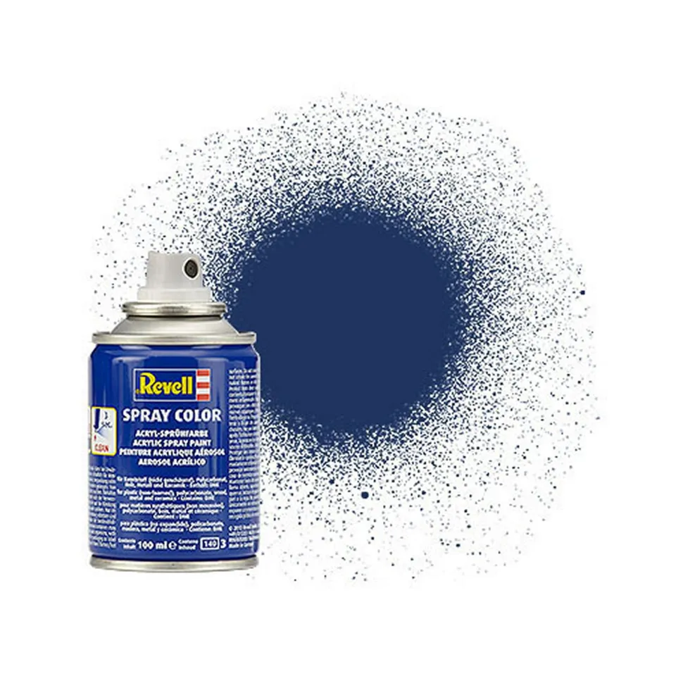 Bombe 100 ml : RBR Bleu métallisé - Revell