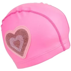 BONNET DE BAIN: COEUR - Rose - Bling2o