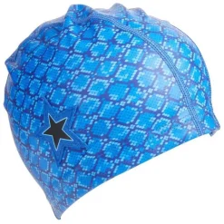 BONNET DE BAIN: SERPENT - Bleu - Bling2o