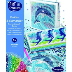 Boîte à diamanter : dauphins - Sentosphère