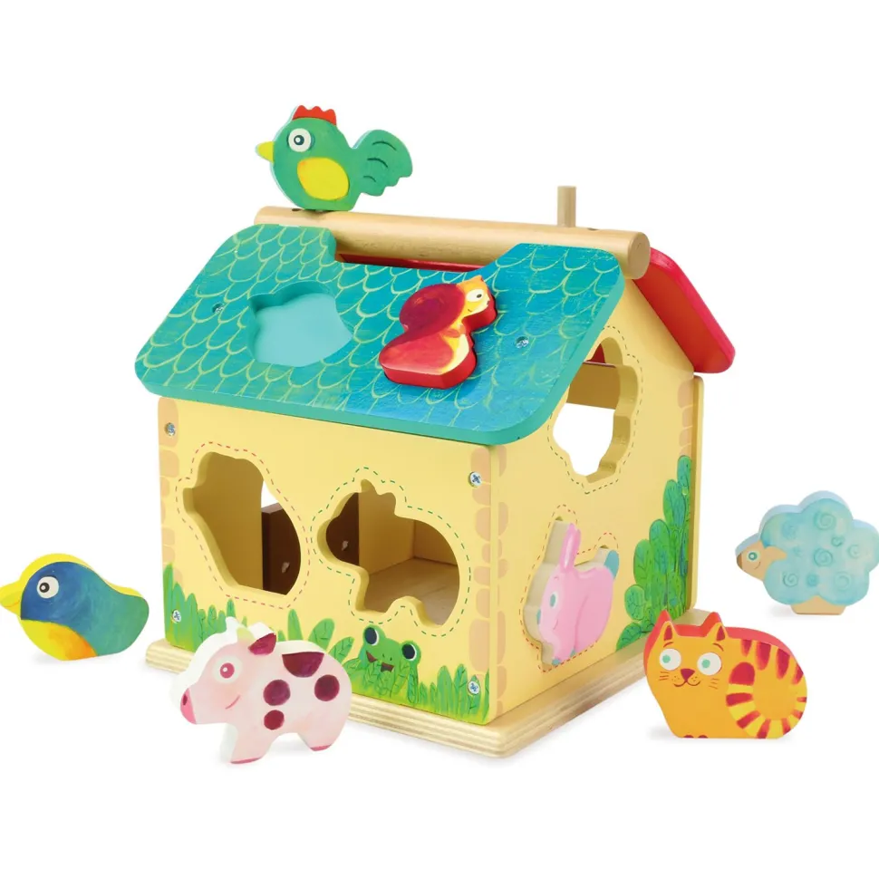 Boîte à formes : Ferme des formes - Vilac