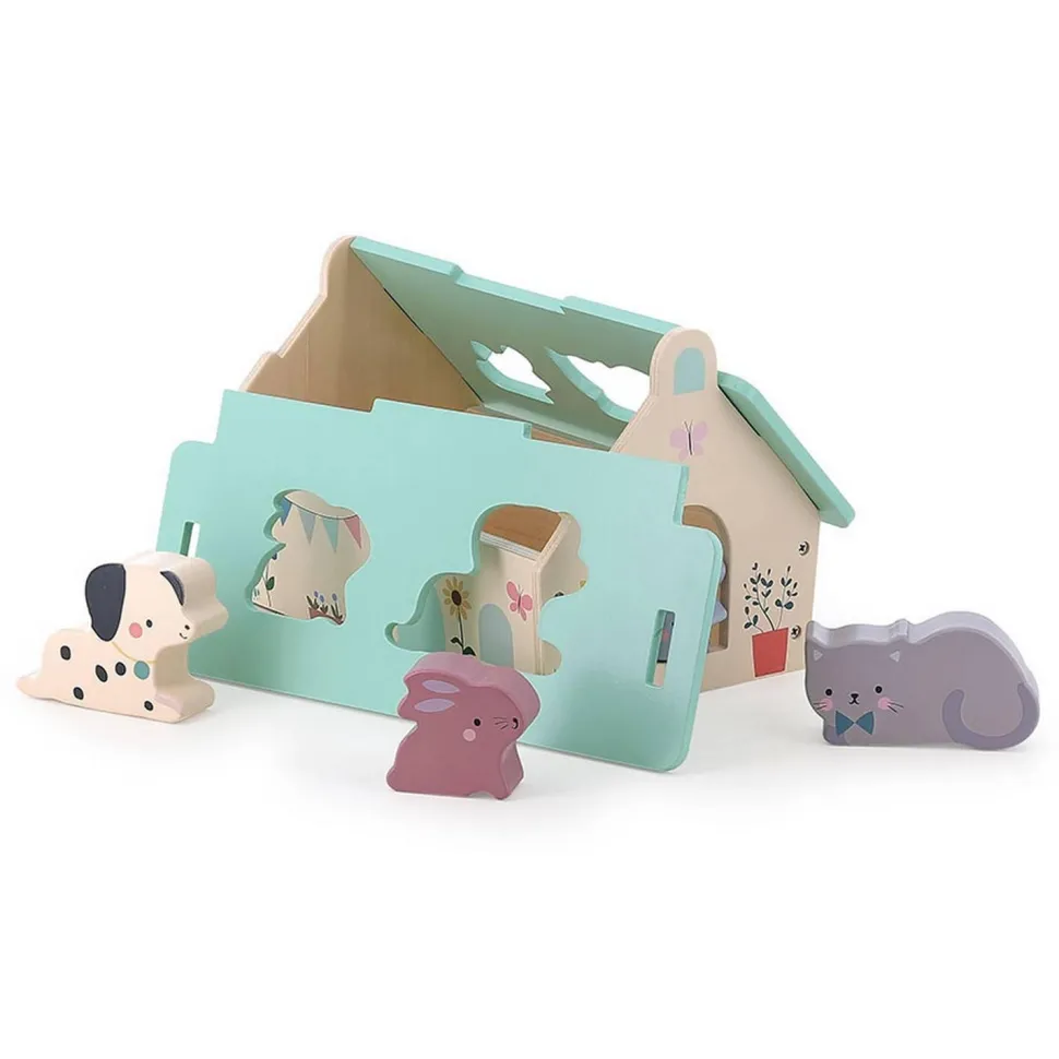 Boîte à formes : Maison des animaux - Sarah Betz - Vilac