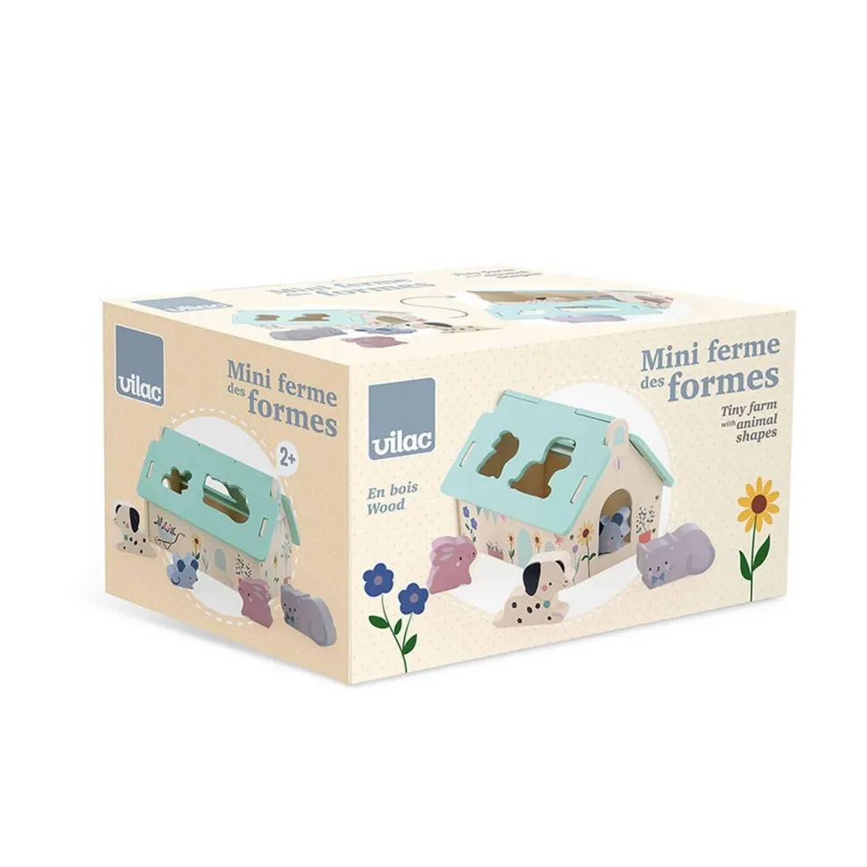 Boîte à formes : Maison des animaux - Sarah Betz - Vilac