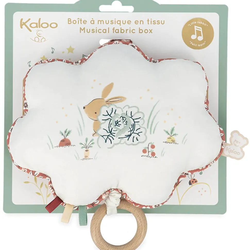 Boîte à musique en tissu Mon petit lapin - Kaloo