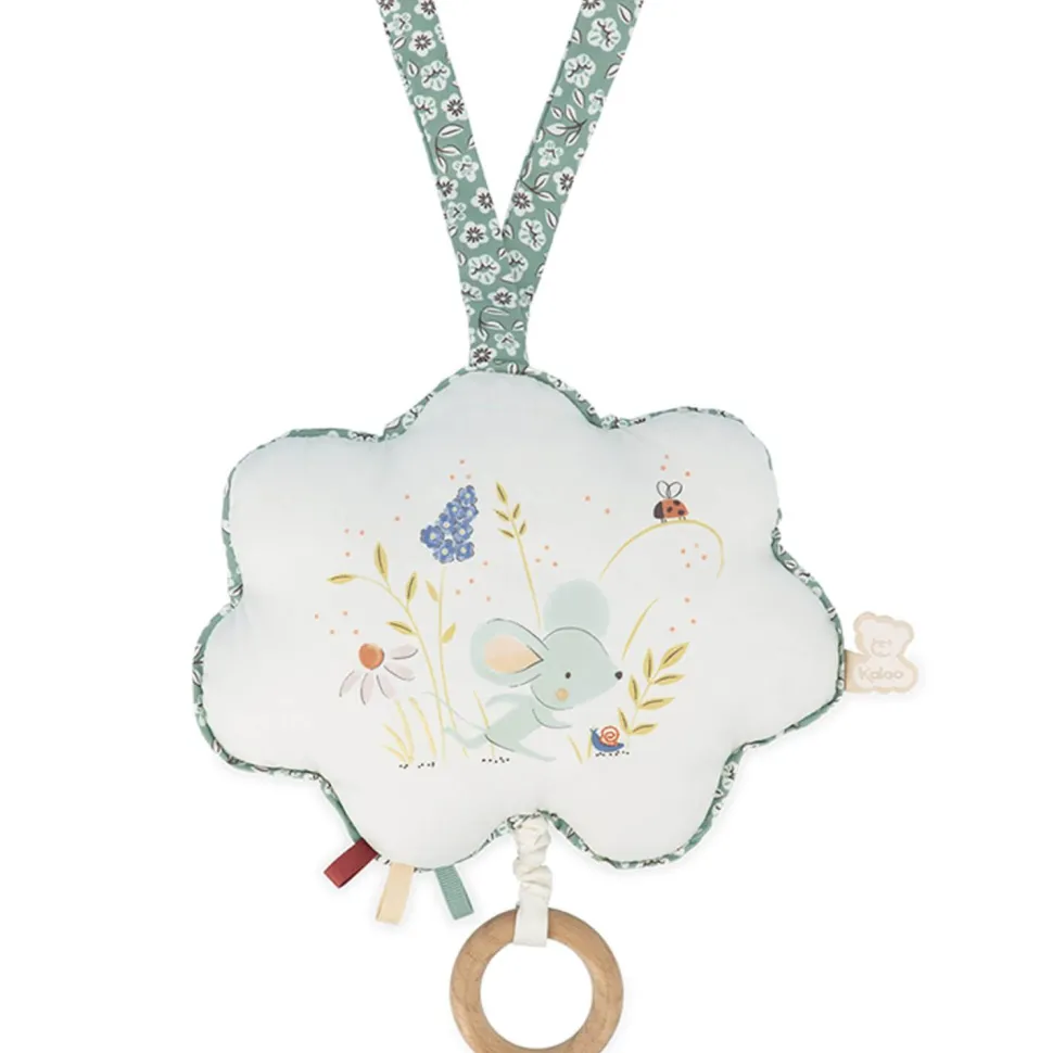 Boîte à musique en tissu Une souris Verte - Kaloo