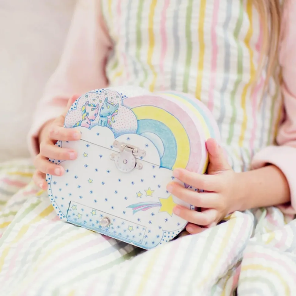 Boîte à musique et à bijoux : Rêves de licornes - Djeco